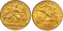 2.5 Dollar USA (1776 - ) Gold 