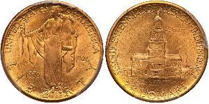 2/5 Dollar USA (1776 - ) Gold 