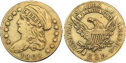 2.5 Dollar Vereinigten Staaten von Amerika (1776 - ) Gold 