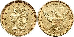 2.5 Dollar Vereinigten Staaten von Amerika (1776 - ) Gold 