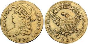 2.5 Dollar Vereinigten Staaten von Amerika (1776 - ) Gold 