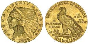 2.5 Dollar Vereinigten Staaten von Amerika (1776 - ) Gold 