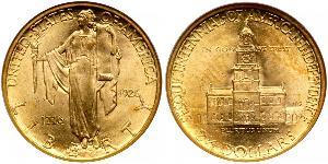 2/5 Dollar Vereinigten Staaten von Amerika (1776 - ) Gold 