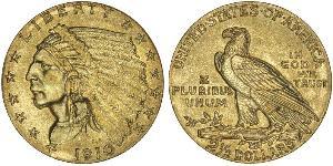 2.5 Dollar Vereinigten Staaten von Amerika (1776 - ) Gold 