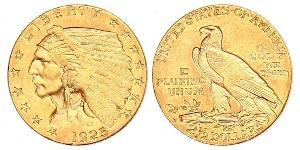 2.5 Dollar Vereinigten Staaten von Amerika (1776 - ) Gold 