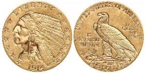 2.5 Dollar Vereinigten Staaten von Amerika (1776 - ) Gold 