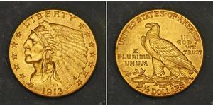 2.5 Dollar Vereinigten Staaten von Amerika (1776 - ) Gold 