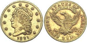2.5 Dollar Vereinigten Staaten von Amerika (1776 - ) Gold 