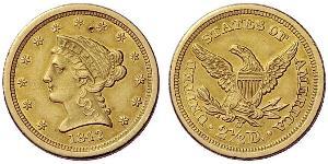 2.5 Dollar Vereinigten Staaten von Amerika (1776 - ) Gold 