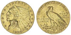 2.5 Dollar Vereinigten Staaten von Amerika (1776 - ) Gold 