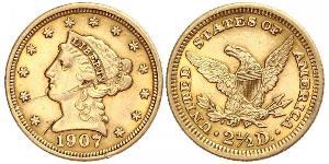 2.5 Dollar États-Unis d