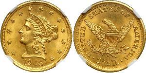 2.5 Dollar États-Unis d