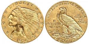 2.5 Dollar 美利堅合眾國 (1776 - ) 金 