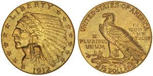 2.5 Dollar 美利堅合眾國 (1776 - ) 金 
