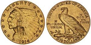 2.5 Dollar 美利堅合眾國 (1776 - ) 金 