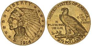 2.5 Dollar 美利堅合眾國 (1776 - ) 金 
