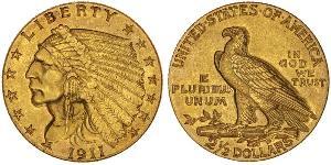 2.5 Dollar 美利堅合眾國 (1776 - ) 金 