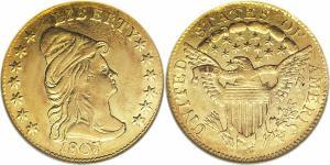 2.5 Dólar Estados Unidos de América (1776 - ) Oro 