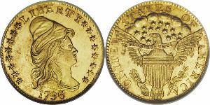 2.5 Dólar Estados Unidos de América (1776 - ) Oro 