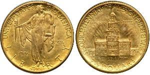 2/5 Dólar Estados Unidos de América (1776 - ) Oro 