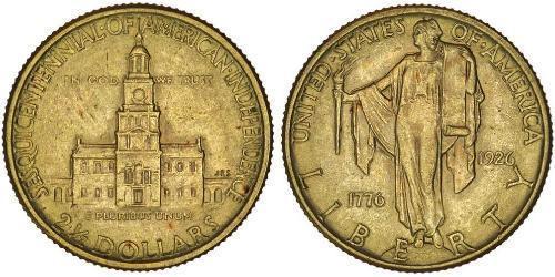 2/5 Dólar Estados Unidos de América (1776 - ) Oro 