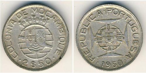 2,5 Escudo Mozambique (1975 - ) Argent 