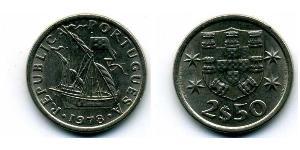 2,5 Escudo Estado Novo (Portugal) (1933 - 1974) Kupfer/Nickel 