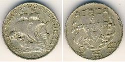 2,5 Escudo Estado Nuevo (Portugal) (1933 - 1974) Plata 