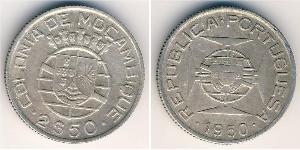 2,5 Escudo Mosambik (1975 - ) Silber 