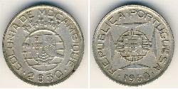 2,5 Escudo Mozambique Silver 