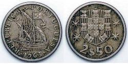 2.5 Escudo Estado Novo (Portogallo) (1933 - 1974)  