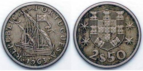 2.5 Escudo Estado Novo (Portugal) (1933 - 1974)  