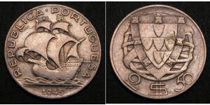 2,5 Escudo Portugal / Portuguese Republic - Dictadura Nacional  