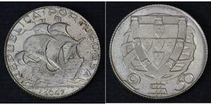 2,5 Escudo Portugal / Portuguese Republic - Ditadura Nacional (1926 - 1933)  