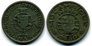 2,5 Escudo 莫桑比克 (1975 - ) 銅/镍 