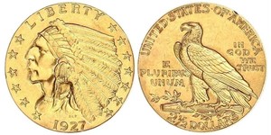 2.5 Долар США (1776 - ) Золото 