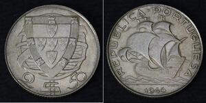 2,5 Ескудо Portuguese Republic - Ditadura Nacional (1926 - 1933) / Португалія  