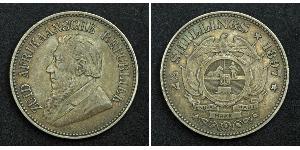 2.5 Шиллинг Южно-Африканская Республика (1910 - ) Серебро Крюгер, Пауль (1825 - 1904)
