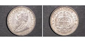 2.5 Шилінг Південно-Африканська Республіка (1910 - ) Срібло Поль Крюгер (1825 - 1904)