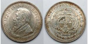 2.5 Шилінг Південно-Африканська Республіка (1910 - ) Срібло Поль Крюгер (1825 - 1904)