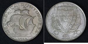 2,5 Эскудо Португалия / Portuguese Republic - Ditadura Nacional (1926 - 1933)  
