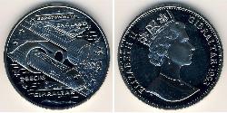 2,8 Ecu Gibraltar Cuivre/Nickel Elizabeth II (1926-2022)