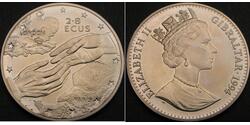 2.8 Ecu Gibraltar (1704 - )  