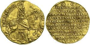 2 Angel States of Germany Gold 