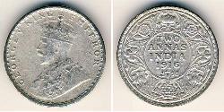 2 Anna Raj britannique (1858-1947) Argent George V (1865-1936)