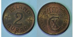 2 Aurar Islanda (1944 - ) Bronzo 