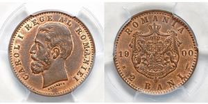 2 Ban Reino de Rumanía (1881-1947) Cobre 