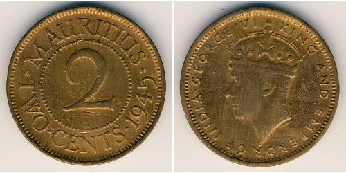 2 Cent Mauritius (1968 - ) Bronze 