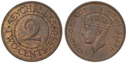 2 Cent Seychelles (1976 - ) Bronze 