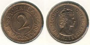 2 Cent Seychelles (1976 - ) Bronze 